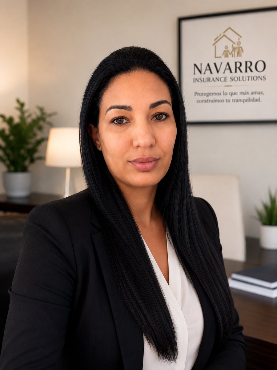 Deniss Navarro, asesora de seguros de vida